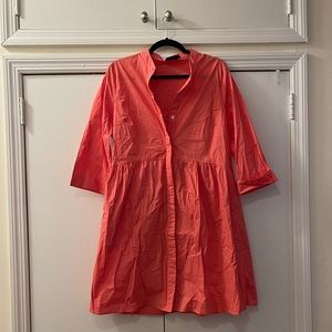 Tuckernuck Coral Shirtdress